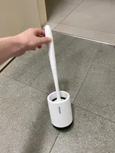 Toilet-Brush Plastic Bathroom Silicone Holder-Set Wall-Mounted with Or Floor-Standing