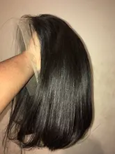 Pelucas de cabello humano corto recto peluca Frontal de encaje 360 pelucas frontales de encaje Bob recto pelucas frontales de encaje ISEE cabello malasio pelucas de cabello humano