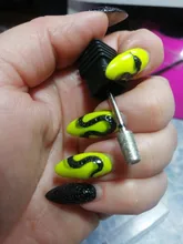 HYTOOS diamante uñas taladro Rotary Burr cutícula limpio cortadores para manicura accesorios de taladro clavo herramienta de belleza Mills-BM0509D