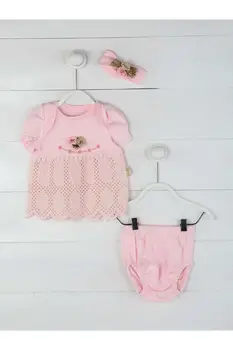 

Pink Summer Baby Girl 3 PCs Set