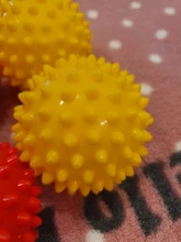 FDBRO PVC de ejercicios Bola de masaje de mano de PVC suela erizo sensorial agarre entrenamiento la bola portátil pelota de fisioterapia 6,5 envío gratis