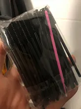 GLAMLASH premium-cepillo de limpieza para extensiones de pestañas, microvarita de máscara, aplicador de pinceles para pestañas, 50 Uds.