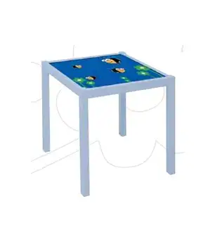 

Child table bee White Flower