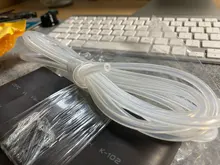 Tubo de bomba peristáltica de grado alimenticio, manguera de tubo de silicona, diámetro interior de 0,8-7,9mm, 1-10 metros