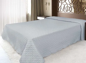 

Bedspread nordtex "magic night" color line, 220x240 cm, light gray