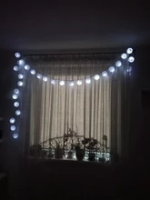 Solar-Light Lantern Garland Wedding-Garden-Decoration Outdoors 