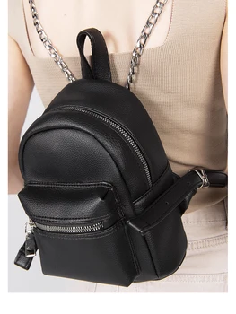 

Casual Backpack 2020 New Women Leather Bacpack Luxury Fashion Travel Bag High Quality Teenager School Bag Women Shoulder Bag