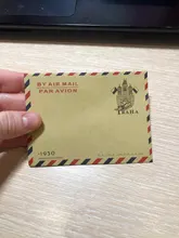 10 Uds Vintage sobre de Kraft de papel Mini sobres de boda sobre de invitación regalo de oficina estacionario suministros 9,6*7,3 cm