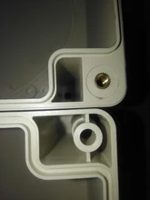 Funda impermeable al aire libre, caja de plástico para electrónica caso Proyecto impermeable caja para electrónica