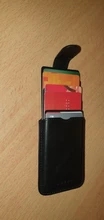 PU Leather Wallet Card Bag Adhesive Holder Case Pouch Sticker for Cell Phone JUL29