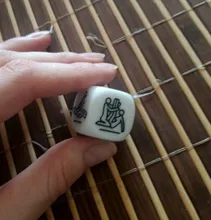 20mm Adult Sex Dice Erotic Poses Couple Funny Sexy Love Toy Night Bar Humor Game