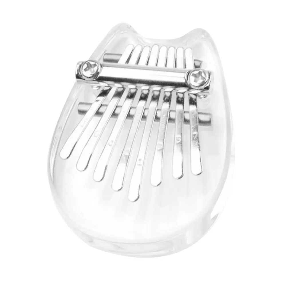 Миниатюрное пианино Kalimba с 8 клавишами портативное изысканное музыкальное Mbira для