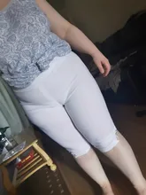 Pantalones estilo de verano de Color caramelo pantalones de tipo pirata para mujeres de verano delgada pantalones alta cintura elástica de talla grande Pantalones