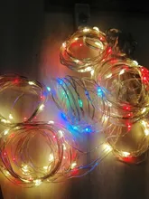 Light USB Window-String-Lights Led Curtain Remote-Control Party-Decoration Fairy-Christmas-Garland