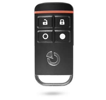 

Ja-154j Ms II four-button key chain two-way communication in the new design the device provides remote control of the security