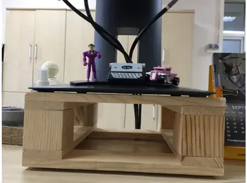 

Palet Tarz Doğal Ahşap Ekran Yükseltici Monitör Stant Monitor Stand 6 cm 2.36 inches