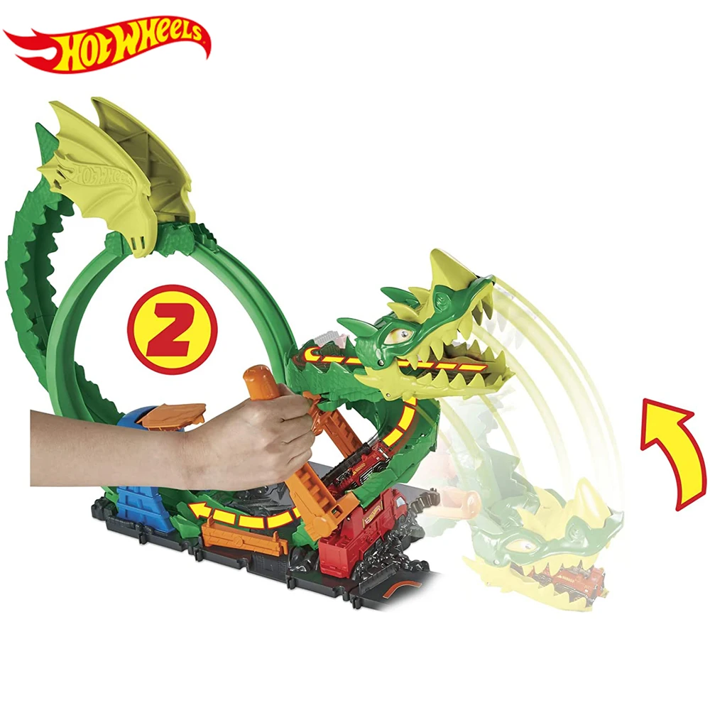  Hot Wheels Air Attack Dragon, Play Set : Toys & Games