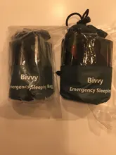 Saco de dormir compacto de supervivencia para emergencias, impermeable, reutilizable, térmico, Mylar