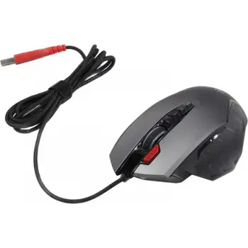 

Mouse A4 bloody J95 gray optical (5000dpi) USB2.0 gaming (8but)