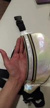 Buylor-riñonera holográfica con correa para láser para mujer, Cangurera de diseño, bolso de cintura bonito para fiesta y viaje