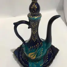 Бохо керамическая плитка кувшин Турецкая Домашняя Кухня Декор ручной работы цветок дизайн декоративная ваза, белые цветочные вазы уникальные