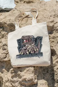 

Angemiel Bag DJ Trex Shopping Beach Tote Bag
