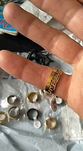 Modyle-anillos de acero de titanio para hombres y mujeres, anillo vintage de Dios árabe, con palabras islámicas musulmanas, de moda
