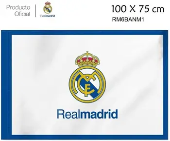 

Official product Real Madrid Real Madrid Flag (coat with Real Madrid 100x75 cm)