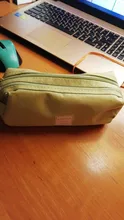 Estuches coloridos de gran capacidad para lápices, bolsas creativas de tela coreana, caja para bolígrafos, estuches para escuela y oficina, suministros estacionarios 05089