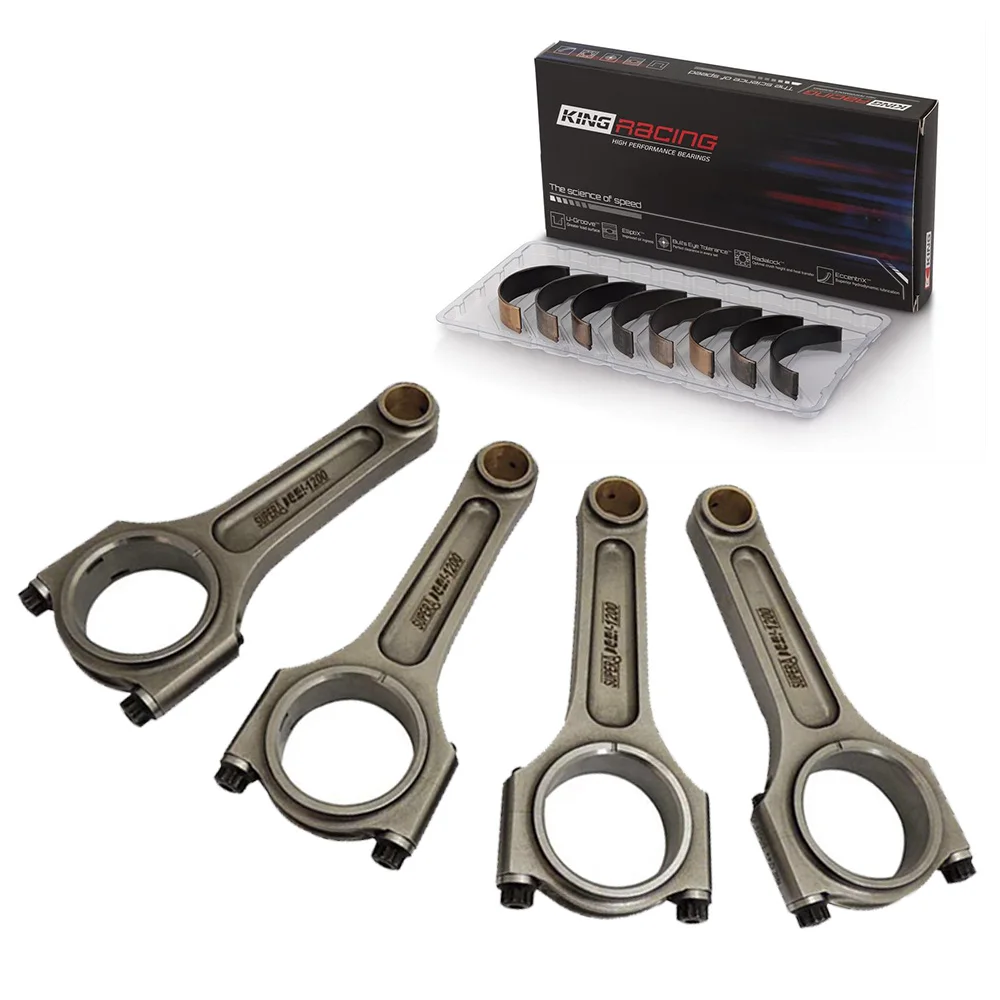 Кованые шатуны VW 144 мм 7/16 дюйма болты 4340 I A Beam AGU AEB TDI AP 20 запястные штифты 4 шт. +