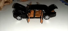 Rolls Royce-Coche en miniatura de aleación, coche en miniatura de aleación, simulación de SUV, modelo de coches de Metal, luz de sonido, escala trasera, Miniatur, HC0004, 1:24