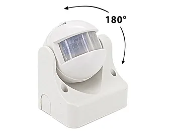 

Infrared sensor PIR motion detection light Twilight Timer presence 220V maximum 1200W IP44 outer wall Orientabi
