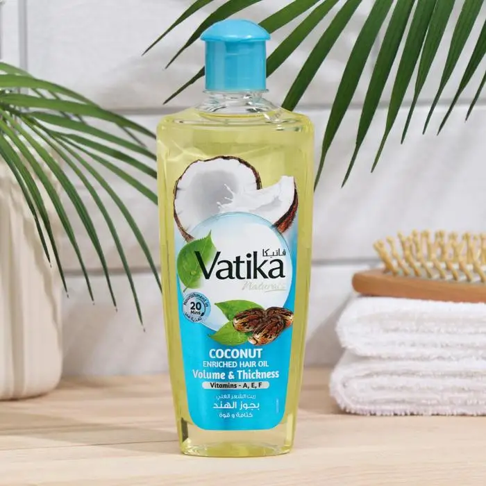 Масло для волос Dabur VATIKA Coconut Enriched обогащённое кокосом 200 мл |