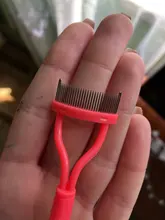 Rizador de pestañas, separador de maquillaje para pestañas, cepillo plegable de Metal, peine, rímel, rizador, herramienta cosmética de belleza