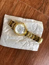2021 nuevo y popular marca Oro arenoso de diamantes de imitación reloj de cuarzo Casual mujeres completa de acero Relojes de lujo reloj femenino