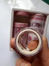 Cintas adhesivas de 20 piezas, cintas decorativas de papelería, cinta Washi de espuma negra, papel japonés, cinta adhesiva DIY para planificador