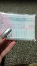 Caja de almacenamiento de acrílico con 20 ranuras para brocas de uñas, soporte vacío para fresas, recipiente de exhibición, accesorios de manicura, LAA35-2