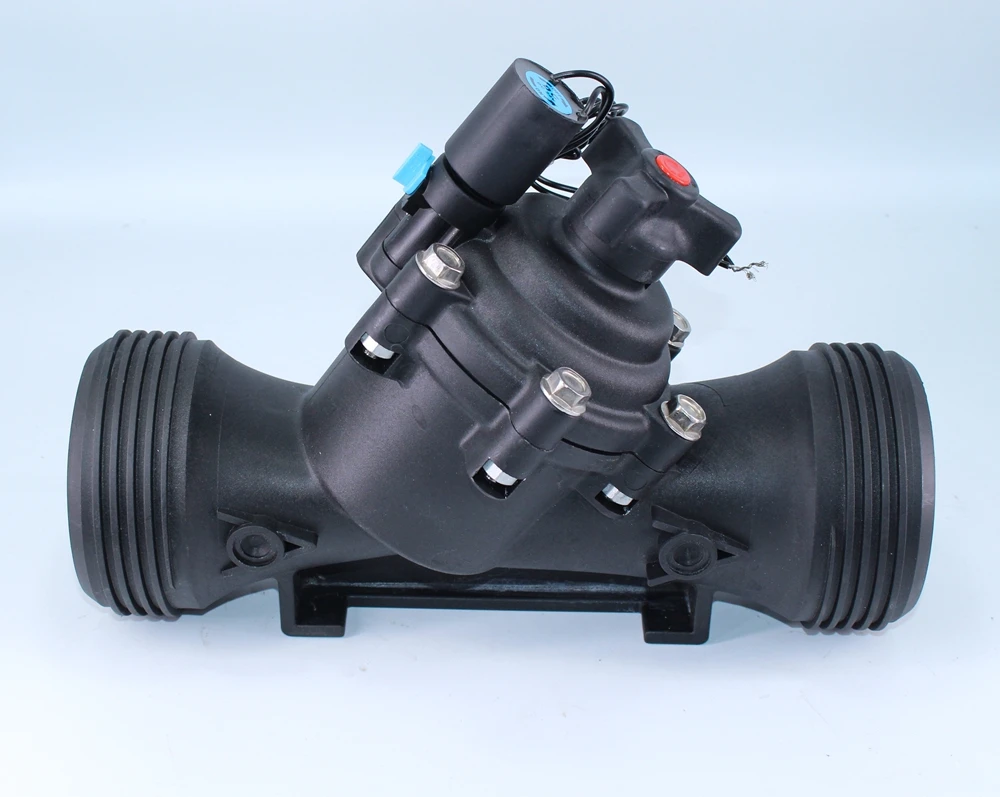 3 дюймов 24v ac BSP нейлон Управление клапаны для ирригационной системы