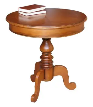 

Round coffee table with inlay