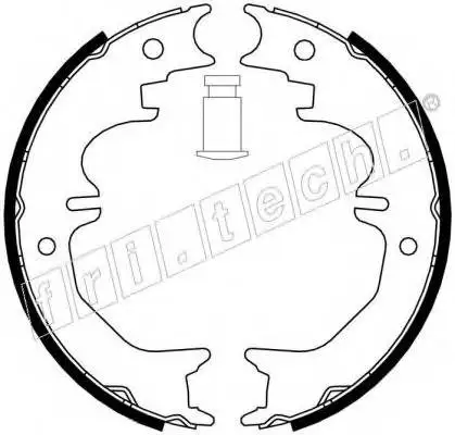 Колодки барабанные TOYOTA Landcruiser 93- fri.tech. 1115.313
