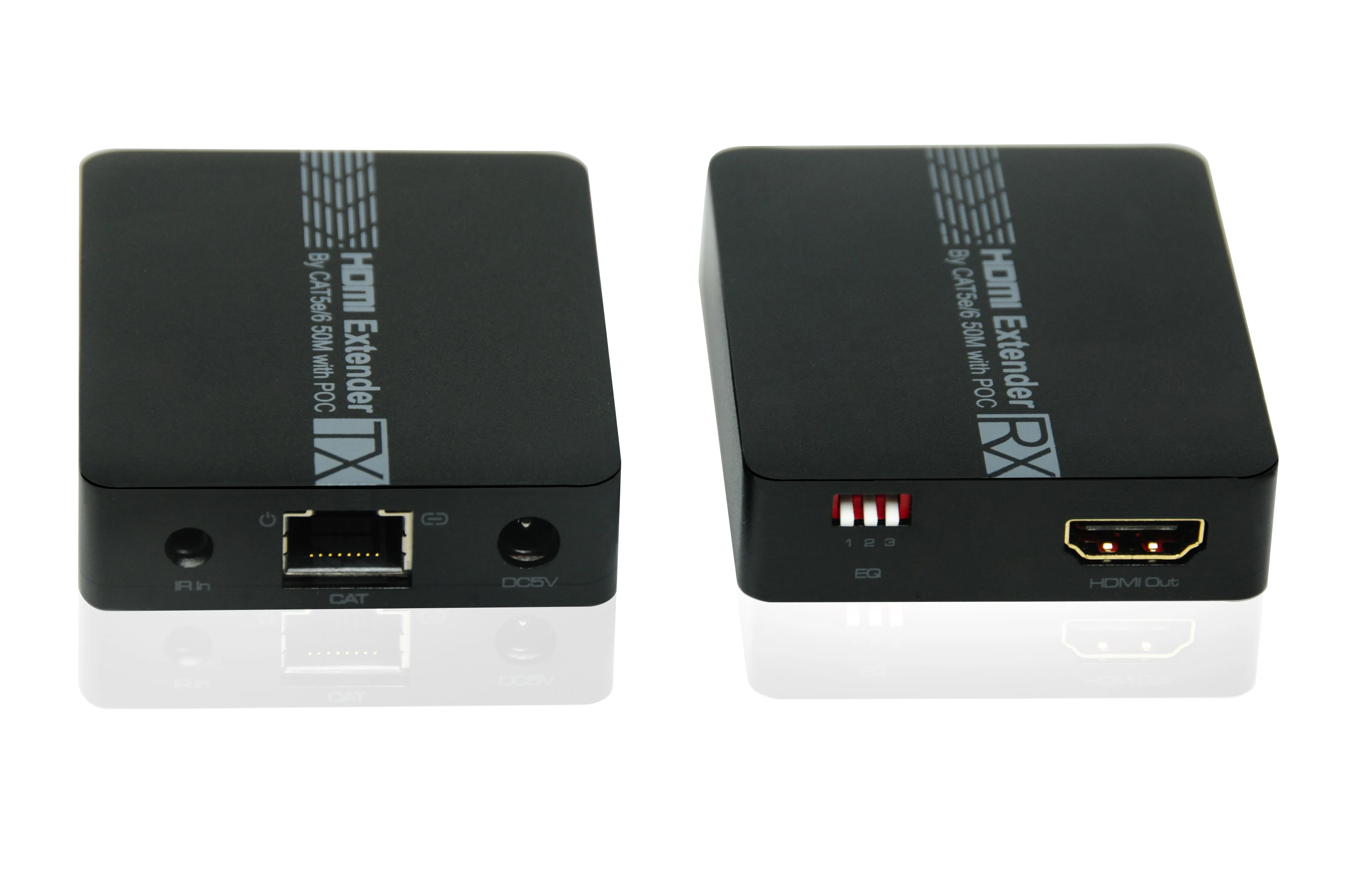 GCR Удлинитель HDMI кабель до 50 м усилитель Full HD 3D витая пара cat 5e кат 6 Lan cable для ПК PS Xbox