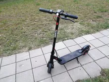 IScooter-Patinete eléctrico inteligente plegable para adultos, monopatín eléctrico con luz LED de 350W