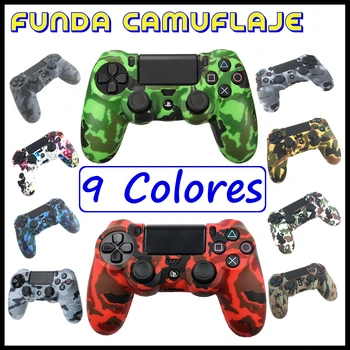 

Cover case for PS4 controller PlayStation 4 play Silicone Gel Camouflage
