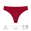 Seamless G-Strings Menstrual Panties Women Sexy T-backs 4-Layer Leak Proof Incontinence Period Briefs New Fashion Lingerie 4