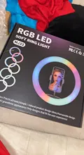 Video-Lights Ring-Lamp Tripods Stand Dimmable Youtube Selfie Led TIKTOK with RGB 