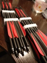 Bolts Spine Crossbow Carbon-Arrow Bow Archery Hunting Recurve/composite 16/20-Inches