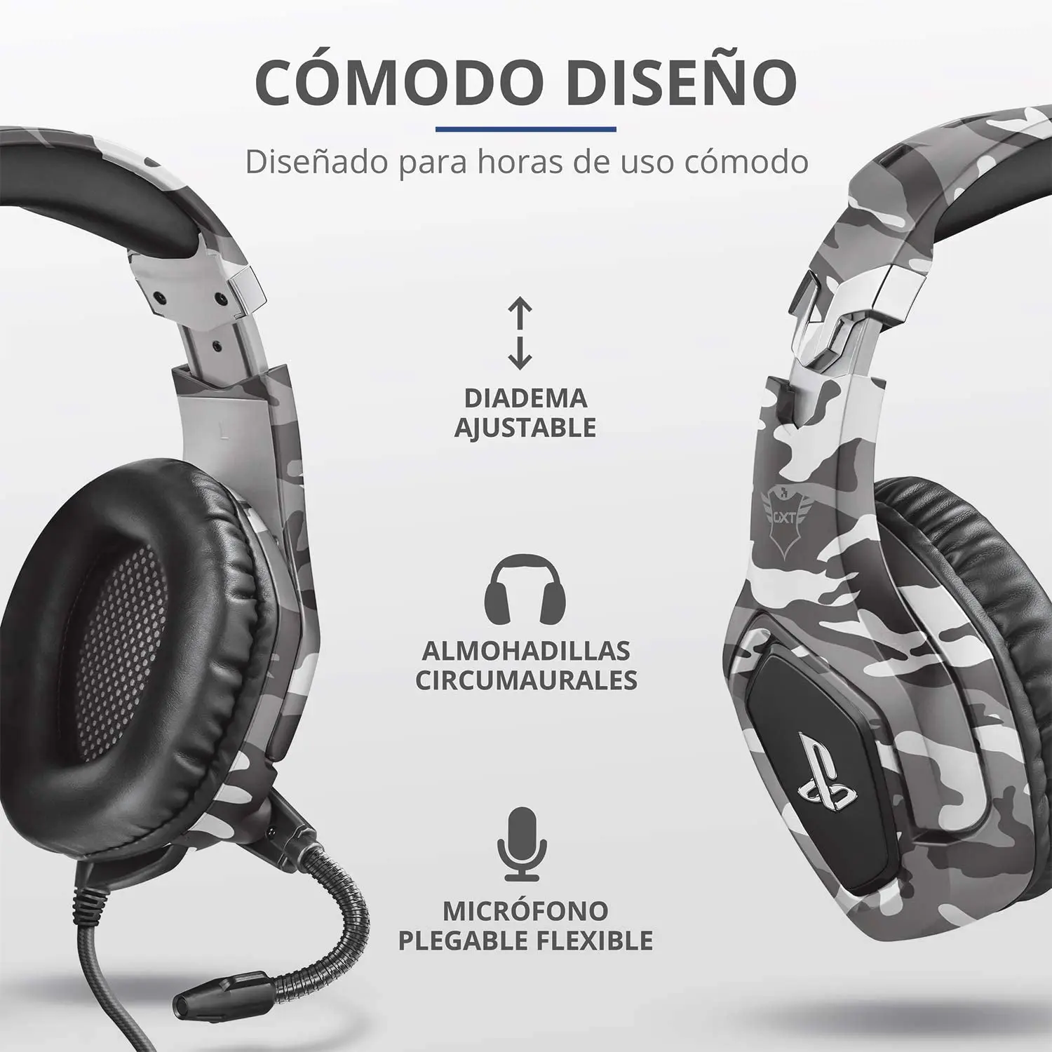 CASQUE GAMING FORZE POUR PLAYSTATION 5 / PLAYSTATION 4 LICENCE