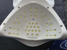 SUNX5 Max-Lámpara LED para secado de uñas, lámpara UV de hielo de 45/36/18 LED para secado de esmalte de Gel, temporizador, herramientas de manicura con Sensor automático, 90/72/36W