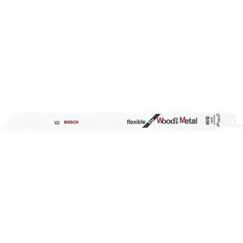 

Bosch, S 1122 HF saber saw blade-flexible for wood and metal - pack of 5