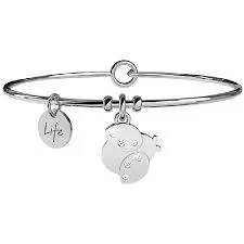 

KIDULT-316L STAINLESS STEEL BRACELET WITH LADYBUG PENDANT FORTUNE-COD 231638 ANIMAL PLANET